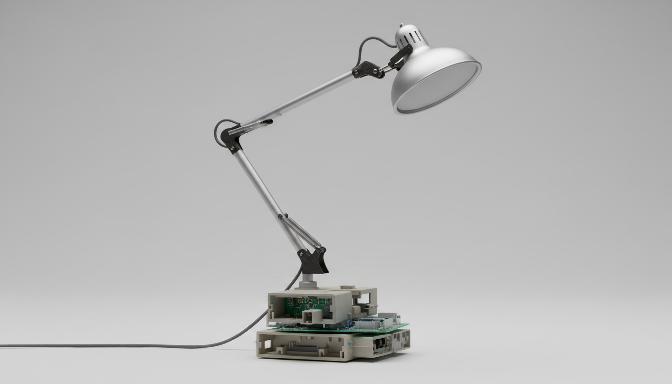 E-waste recycled lamp base