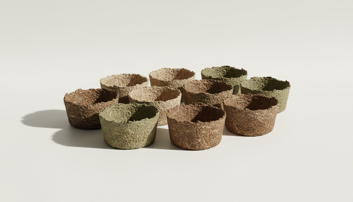 Artisanal compost pots