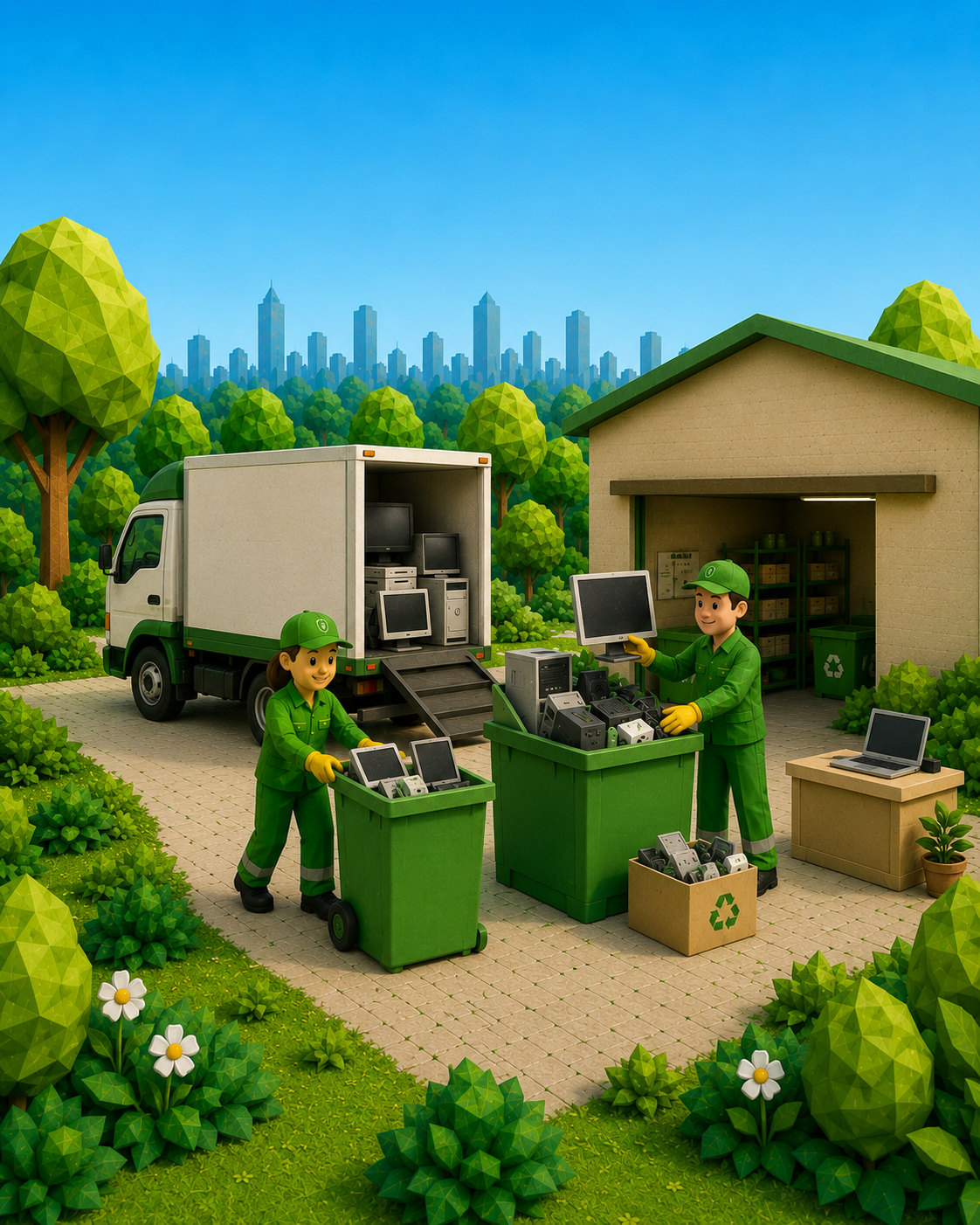 E-Waste Collection illustration